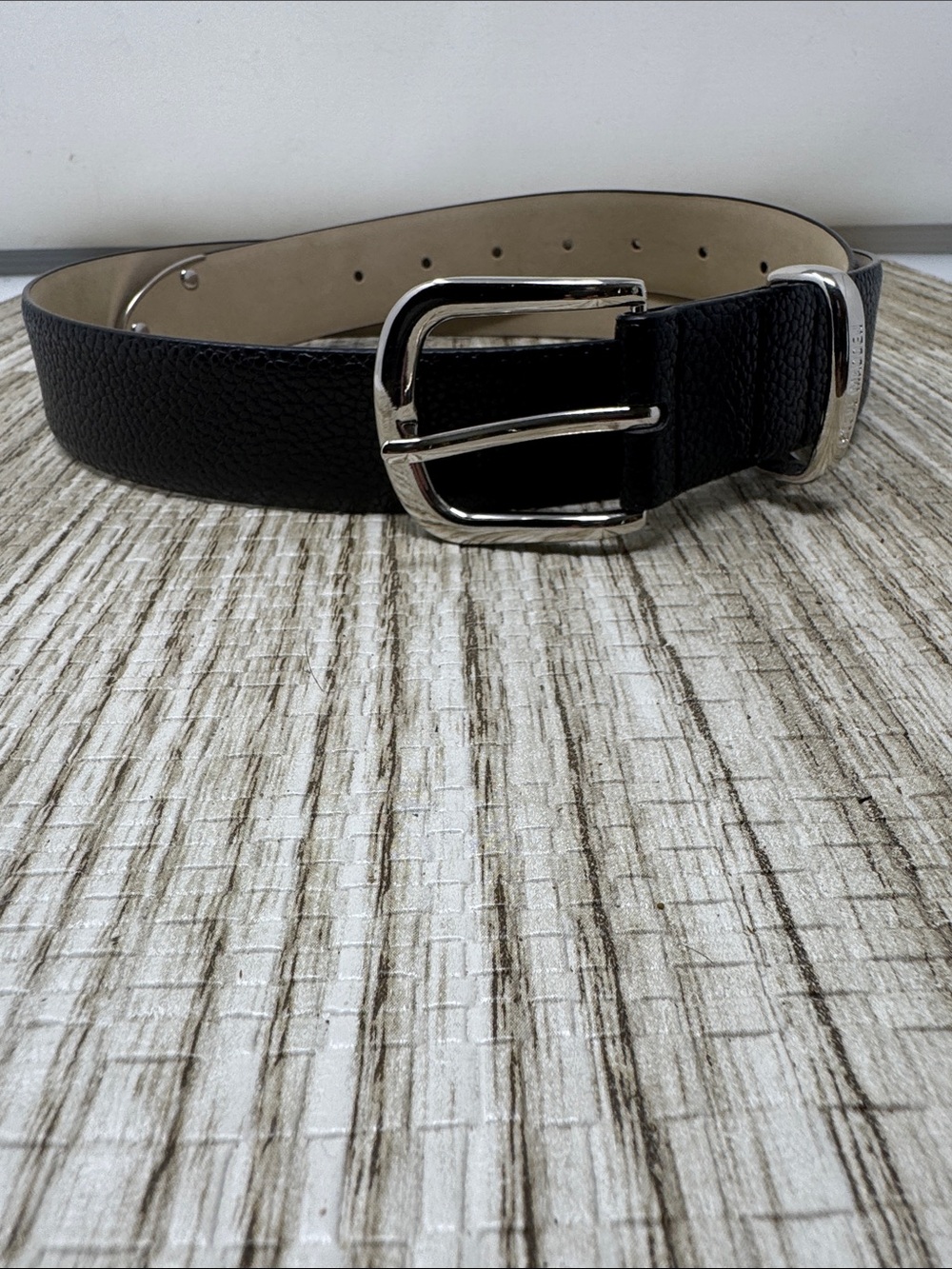 Steve Madden Belt with Silver Buckle